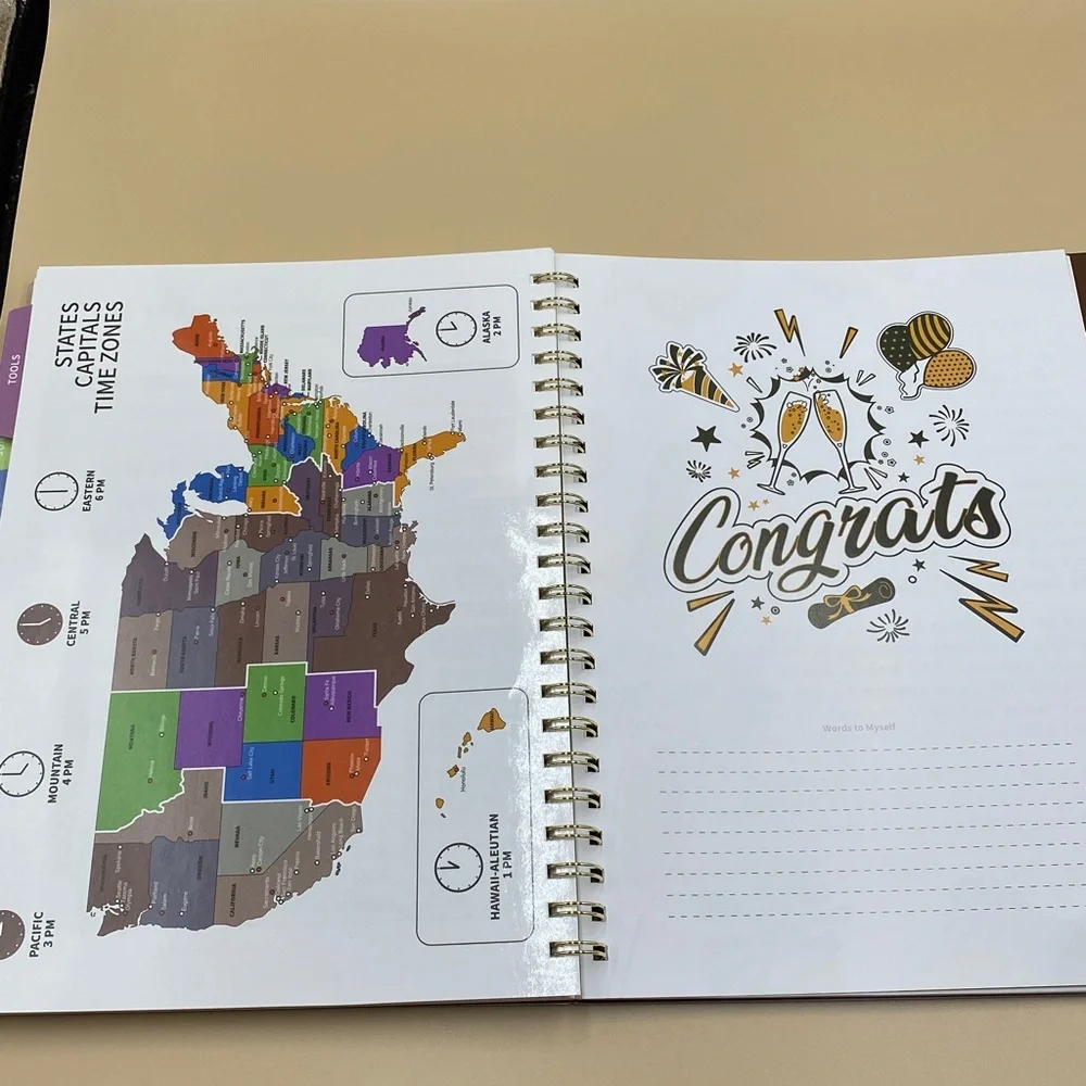 N/A spiral bound